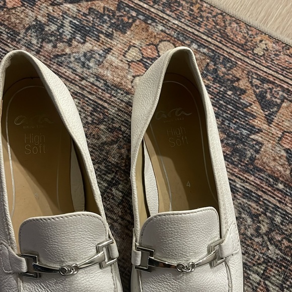 Leather Ara High Soft Loafers size 6.5 US - Picture 2 of 3